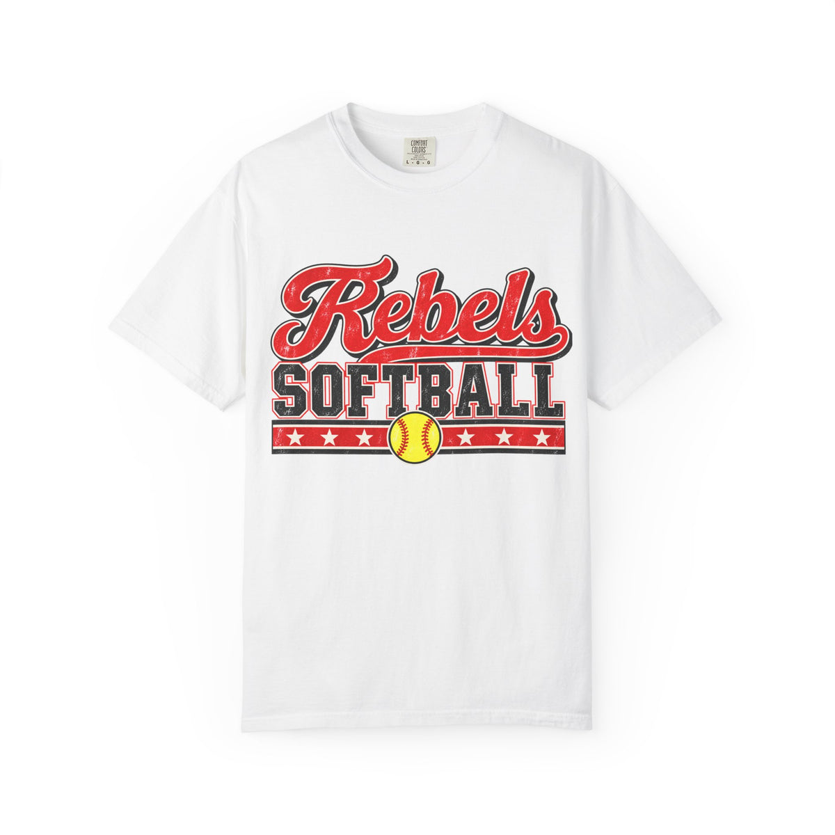Maryville Rebels Softball Varsity Comfort Colors T-Shirt