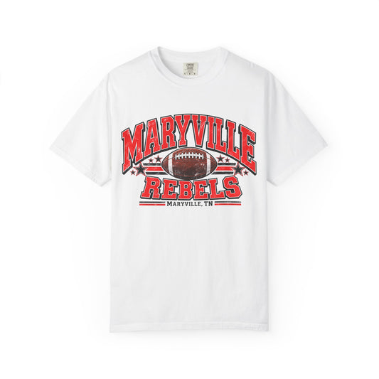 Vintage Maryville Rebels Football Comfort Colors T-Shirt