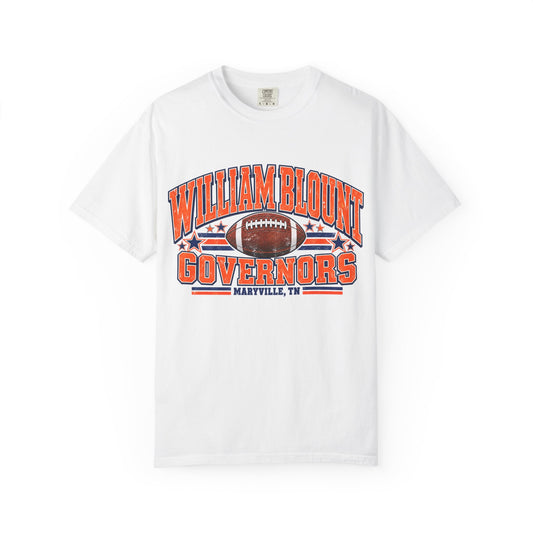 Vintage William Blount Governors Football Comfort Colors T-Shirt